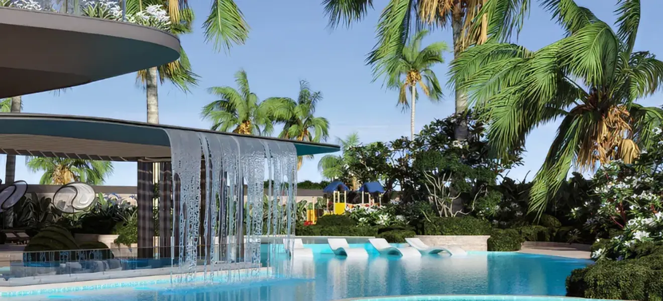 exterior enhancements pools & landscaping