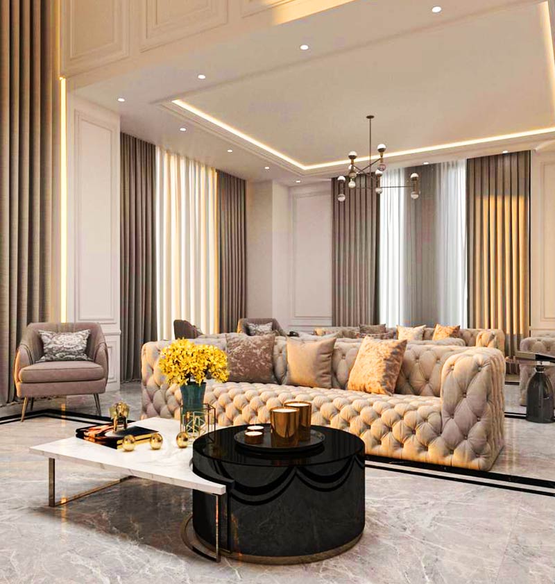 Luxury Palace Interior Design in Dubai