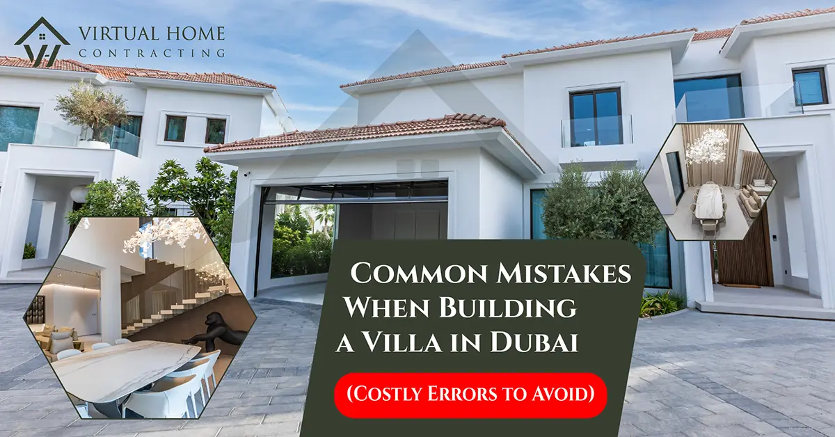 Common Mistakes When Building a Villa in Dubai